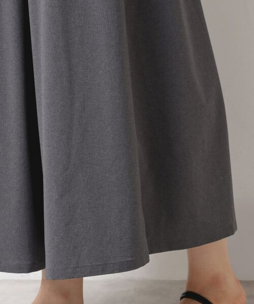 Dessin / デッサン ロング・マキシ丈スカート | 【撥水・セットアップ可能・ウエストゴム】フレアースカート | 詳細18