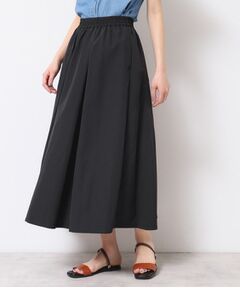 Dessin / デッサン ロング・マキシ丈スカート | 【ウエストゴム・洗える】ナイロンフレアスカート