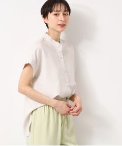 Dessin / デッサン シャツ・ブラウス | 【洗える】フリルネックシャツ（XS～L）