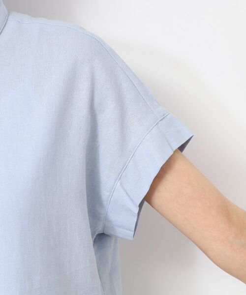 Dessin / デッサン シャツ・ブラウス | 【洗える】フリルネックシャツ(XS~L) | 詳細17