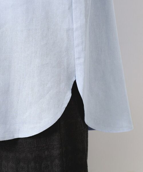 Dessin / デッサン シャツ・ブラウス | 【洗える】フリルネックシャツ(XS~L) | 詳細18