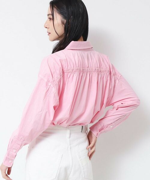 Dessin / デッサン シャツ・ブラウス | 【洗える】ピグメント染バックギャザーシャツ | 詳細10