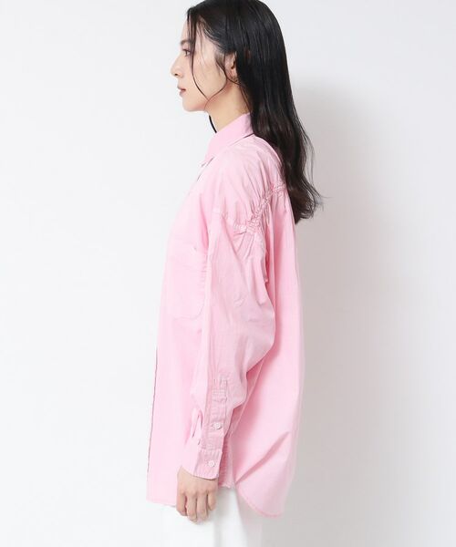 Dessin / デッサン シャツ・ブラウス | 【洗える】ピグメント染バックギャザーシャツ | 詳細14