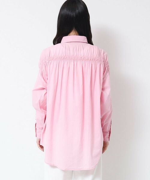 Dessin / デッサン シャツ・ブラウス | 【洗える】ピグメント染バックギャザーシャツ | 詳細15