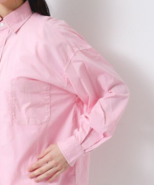 Dessin / デッサン シャツ・ブラウス | 【洗える】ピグメント染バックギャザーシャツ | 詳細17