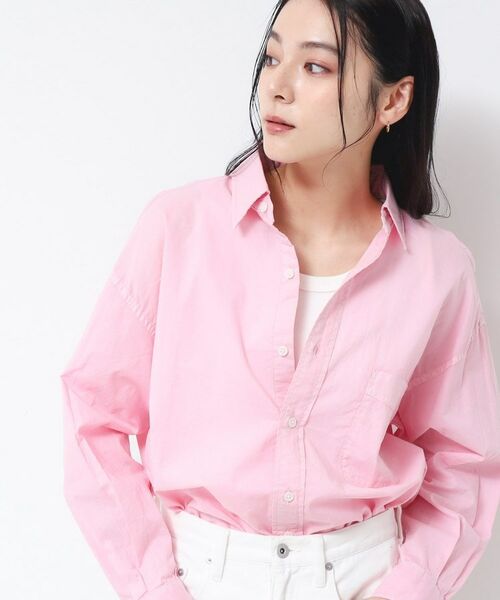 Dessin / デッサン シャツ・ブラウス | 【洗える】ピグメント染バックギャザーシャツ | 詳細9