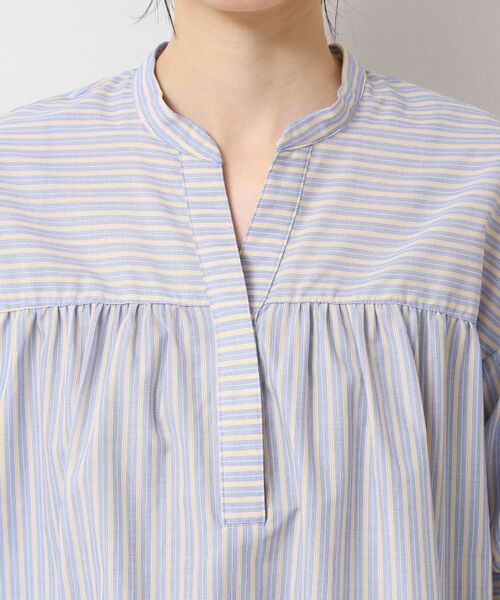 Dessin / デッサン シャツ・ブラウス | 【洗える・4サイズ展開】フロントスリット五分袖ブラウス（XS～L） | 詳細19