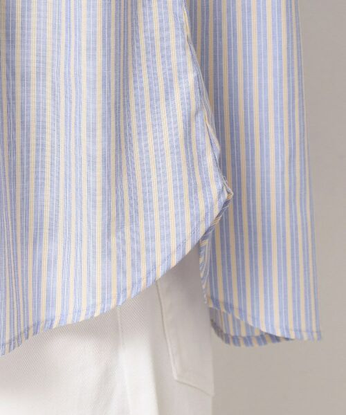 Dessin / デッサン シャツ・ブラウス | 【洗える・4サイズ展開】フロントスリット五分袖ブラウス（XS～L） | 詳細21