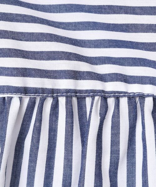 Dessin / デッサン シャツ・ブラウス | 【洗える・4サイズ展開】フロントスリット五分袖ブラウス（XS～L） | 詳細8