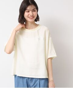 Dessin / デッサン シャツ・ブラウス | 【洗える・4サイズ展開】ロゴ入りブラウス（XS～L）