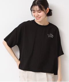 Dessin / デッサン シャツ・ブラウス | 【洗える・4サイズ展開】ロゴ入りブラウス（XS～L）