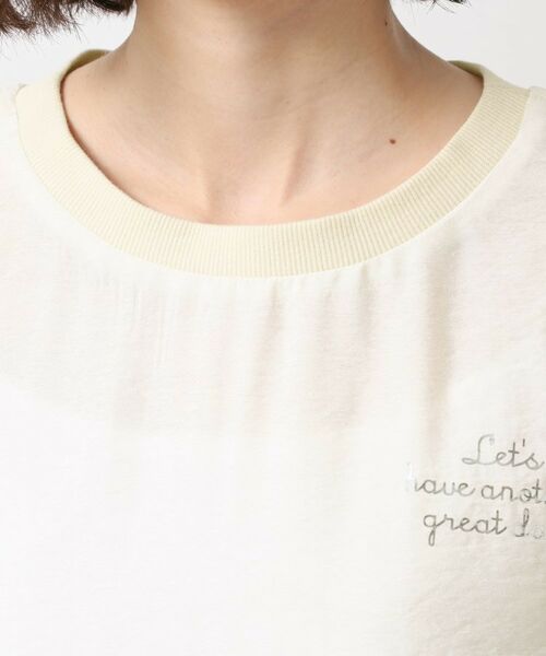 Dessin / デッサン シャツ・ブラウス | 【洗える・4サイズ展開】ロゴ入りブラウス(XS~L) | 詳細16