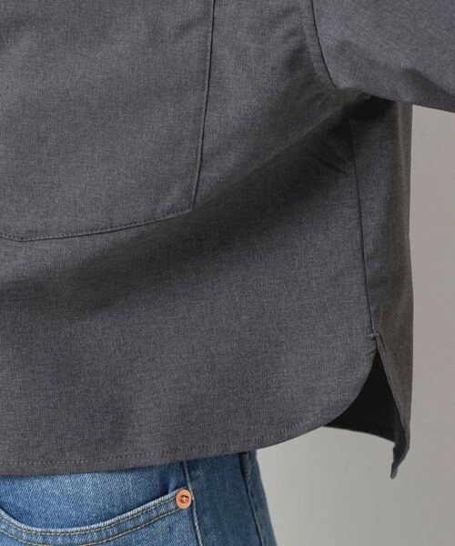 Dessin / デッサン シャツ・ブラウス | 【撥水・セットアップ可能・洗える】ナイロンクロップド丈シャツ | 詳細18