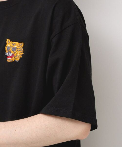 Dessin / デッサン Tシャツ | 【洗える】タイガーモチーフTシャツ | 詳細13