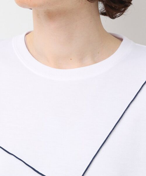 Dessin / デッサン Tシャツ | 【接触冷感・洗える】ラインTシャツ | 詳細12