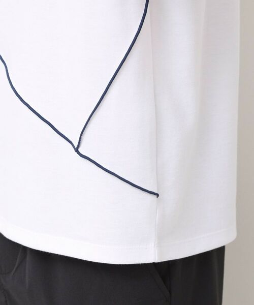 Dessin / デッサン Tシャツ | 【接触冷感・洗える】ラインTシャツ | 詳細14