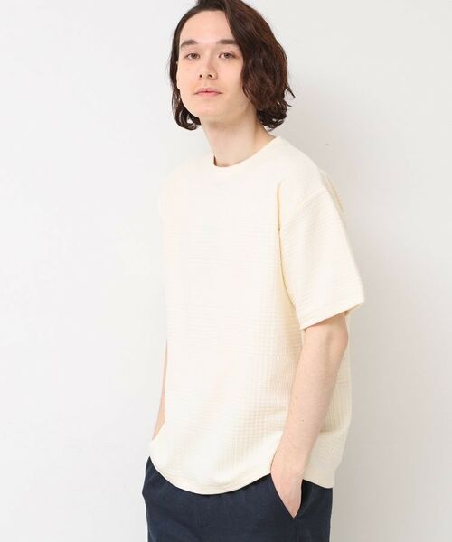 Dessin / デッサン カットソー | 【洗える】グレンチェックTシャツ | 詳細1