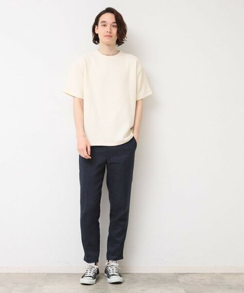 Dessin / デッサン カットソー | 【洗える】グレンチェックTシャツ | 詳細2