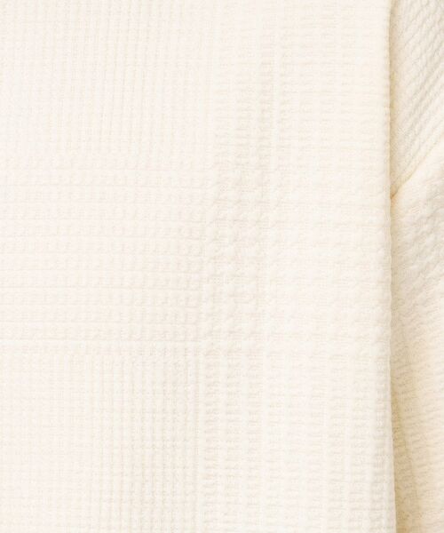 Dessin / デッサン カットソー | 【洗える】グレンチェックTシャツ | 詳細4