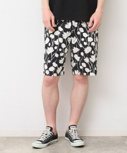 Dessin / デッサン ショート・ハーフ・半端丈パンツ | 【リンクコーデ・ウエストゴム】フラワープリントパンツ | 詳細1