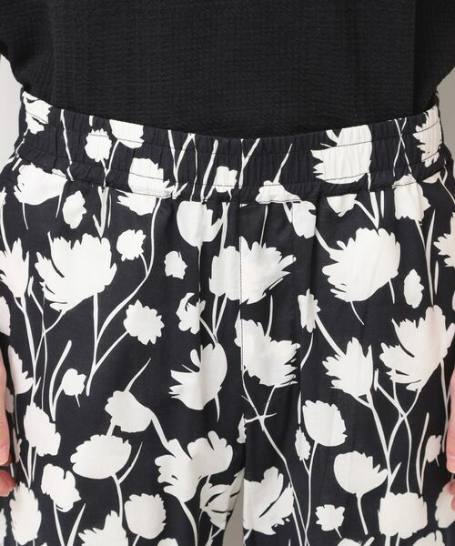 Dessin / デッサン ショート・ハーフ・半端丈パンツ | 【リンクコーデ・ウエストゴム】フラワープリントパンツ | 詳細12