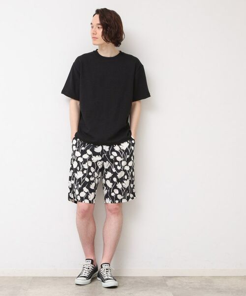 Dessin / デッサン ショート・ハーフ・半端丈パンツ | 【リンクコーデ・ウエストゴム】フラワープリントパンツ | 詳細2