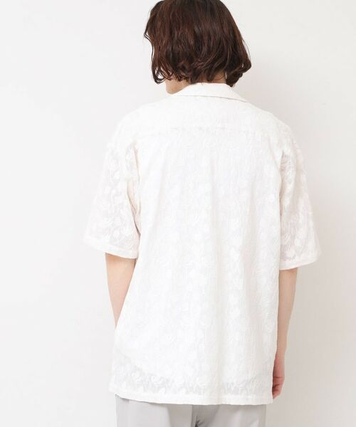 Dessin / デッサン シャツ・ブラウス | 【洗える・インド刺繍】インドレースシャツ | 詳細1