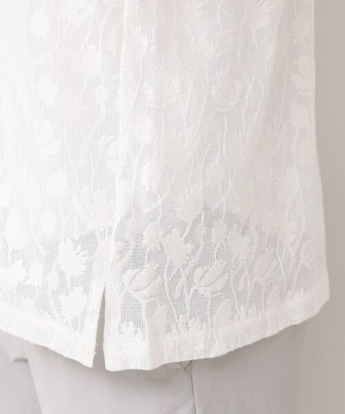Dessin / デッサン シャツ・ブラウス | 【洗える・インド刺繍】インドレースシャツ | 詳細14