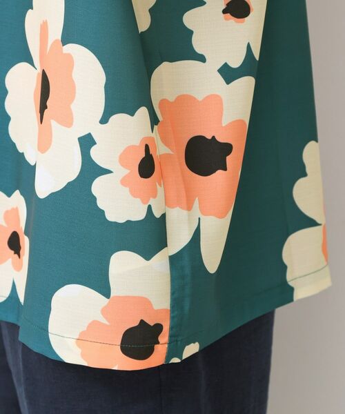 Dessin / デッサン シャツ・ブラウス | 【洗える】フラワープリントシャツ | 詳細15