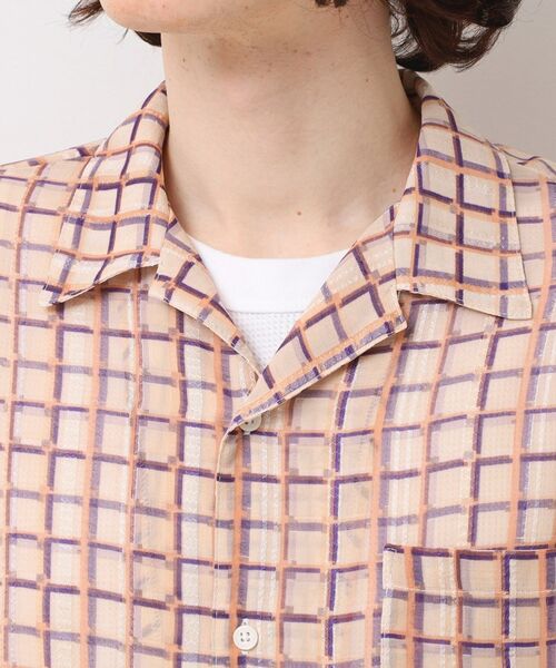 Dessin / デッサン シャツ・ブラウス | 【洗える】オーガンジーチェックシャツ | 詳細12