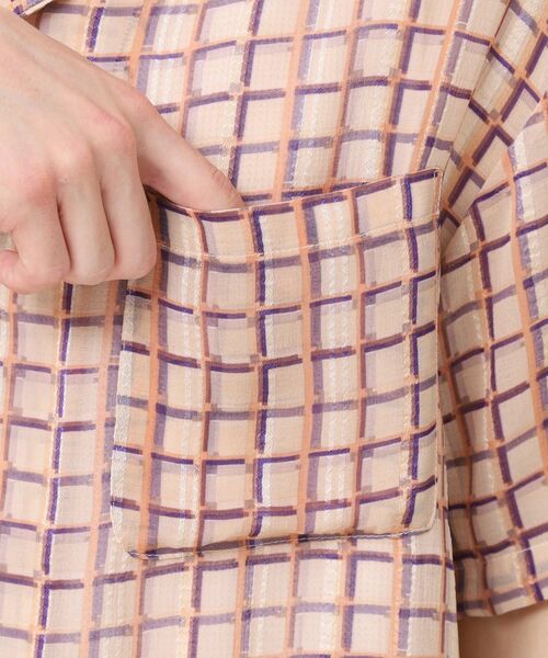 Dessin / デッサン シャツ・ブラウス | 【洗える】オーガンジーチェックシャツ | 詳細13