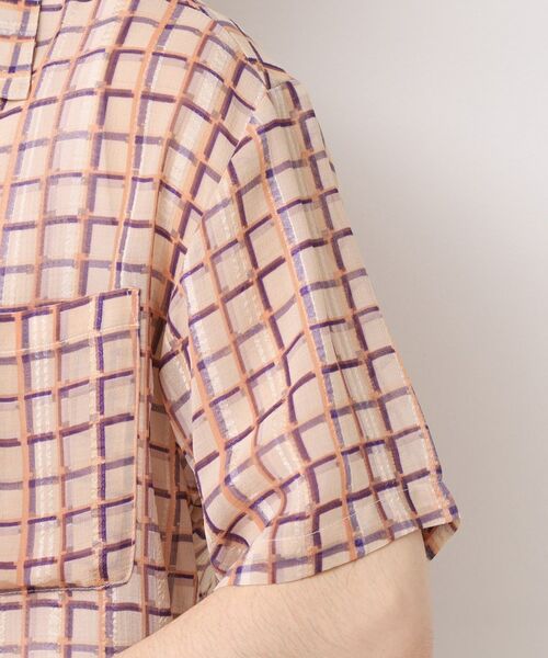 Dessin / デッサン シャツ・ブラウス | 【洗える】オーガンジーチェックシャツ | 詳細14