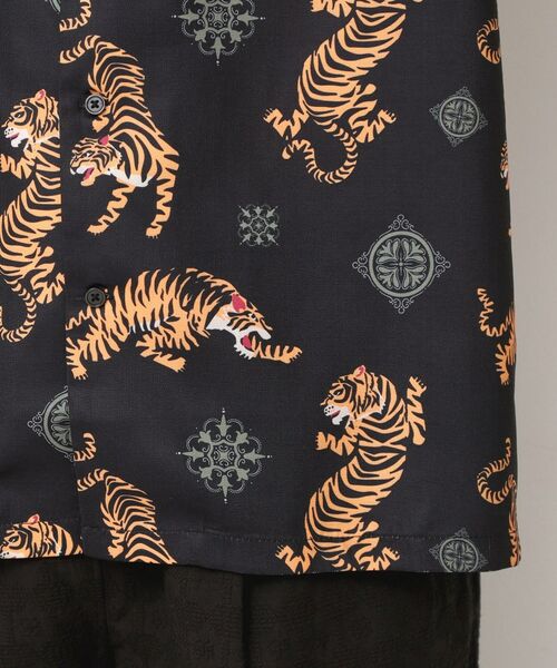 Dessin / デッサン Tシャツ | 【洗える】タイガープリントシャツ | 詳細11