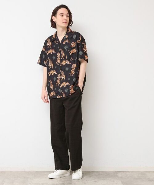 Dessin / デッサン Tシャツ | 【洗える】タイガープリントシャツ | 詳細2