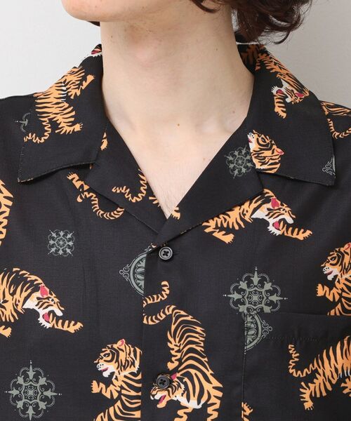 Dessin / デッサン Tシャツ | 【洗える】タイガープリントシャツ | 詳細8