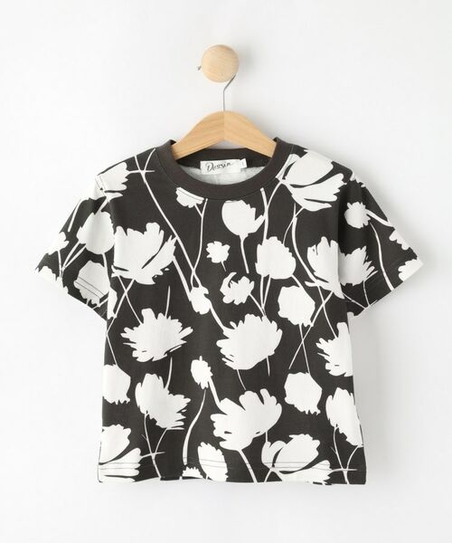 Dessin / デッサン Tシャツ | 【リンクコーデ】フラワープリントTシャツ | 詳細1