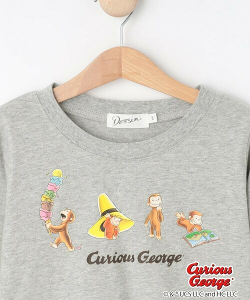 Dessin / デッサン Tシャツ | 【おさるのジョージコラボ】ロングスリーブTシャツ | 詳細3