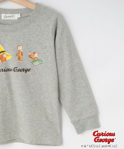 Dessin / デッサン Tシャツ | 【おさるのジョージコラボ】ロングスリーブTシャツ | 詳細4