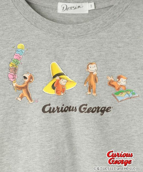 Dessin / デッサン Tシャツ | 【おさるのジョージコラボ】ロングスリーブTシャツ | 詳細7