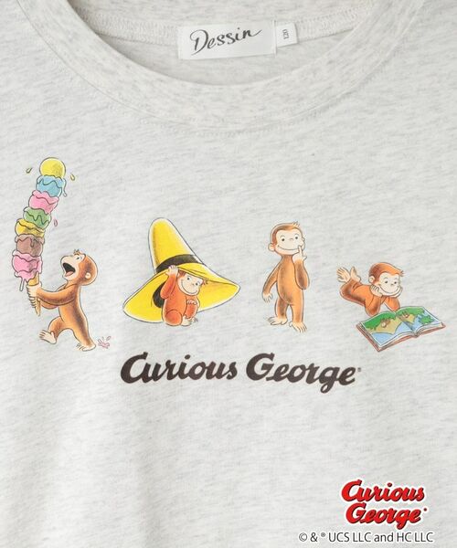 Dessin / デッサン Tシャツ | 【おさるのジョージコラボ】ロングスリーブTシャツ | 詳細8