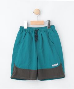 Dessin / デッサン ショート・ハーフ・半端丈パンツ | 【ウエストゴム・洗える】ナイロンワッシャーショートパンツ