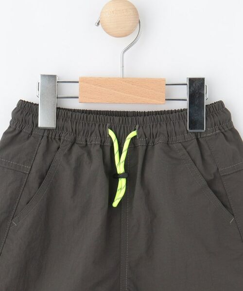 Dessin / デッサン ショート・ハーフ・半端丈パンツ | 【ウエストゴム・洗える】ナイロンワッシャーショートパンツ | 詳細3