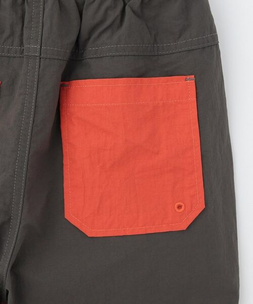 Dessin / デッサン ショート・ハーフ・半端丈パンツ | 【ウエストゴム・洗える】ナイロンワッシャーショートパンツ | 詳細4