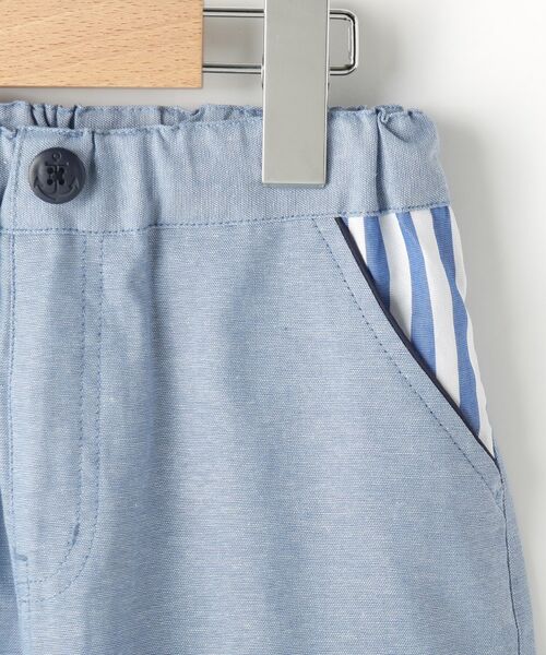 Dessin / デッサン ショート・ハーフ・半端丈パンツ | 6分丈ダンガリーパンツ | 詳細4