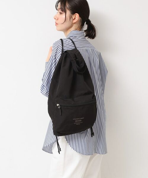 Dessin / デッサン リュック・バックパック | ドローコードナップサック | 詳細3