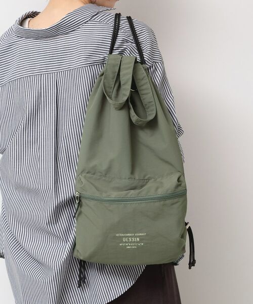 Dessin / デッサン リュック・バックパック | ドローコードナップサック | 詳細5