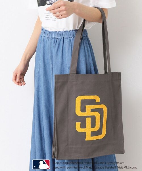 Dessin / デッサン トートバッグ | 【ユニセックス】MLB/ロゴ入りトートバッグ | 詳細3