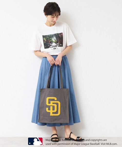 Dessin / デッサン トートバッグ | 【ユニセックス】MLB/ロゴ入りトートバッグ | 詳細4