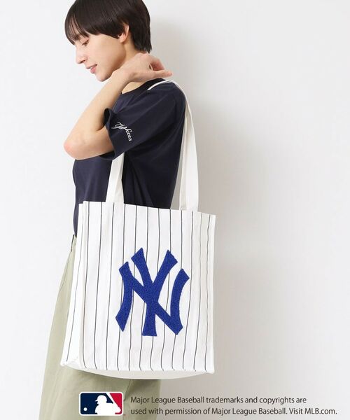 Dessin / デッサン トートバッグ | 【ユニセックス】MLB/ロゴ入りトートバッグ | 詳細5