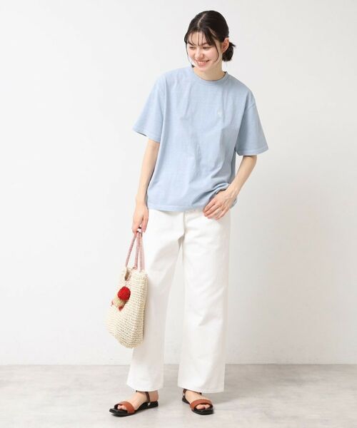 Dessin / デッサン Tシャツ | 【ユニセックス・洗える】ロゴ入りピグメントTシャツ | 詳細11